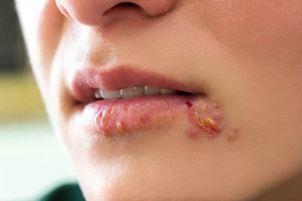 Lippenherpes