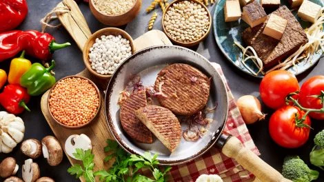 Veganer Fleischersatz