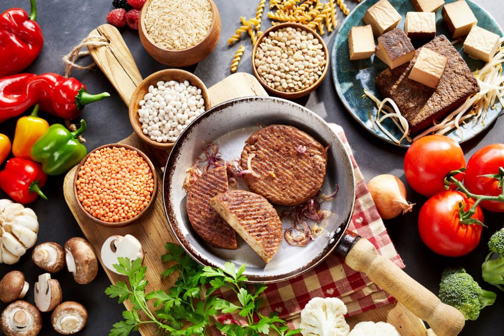 Veganer Fleischersatz