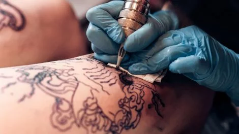 Tattoo Pflege