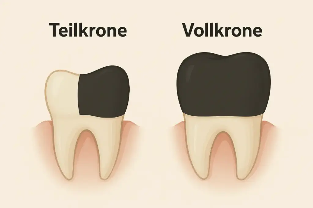 Zahnkrone: Arten, Behandlungsablauf & Kosten