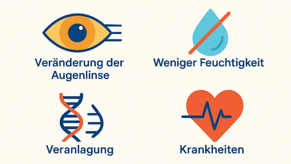 Alterssichtigkeit – Ursachen, Symptome & Behandlungsmöglichkeiten